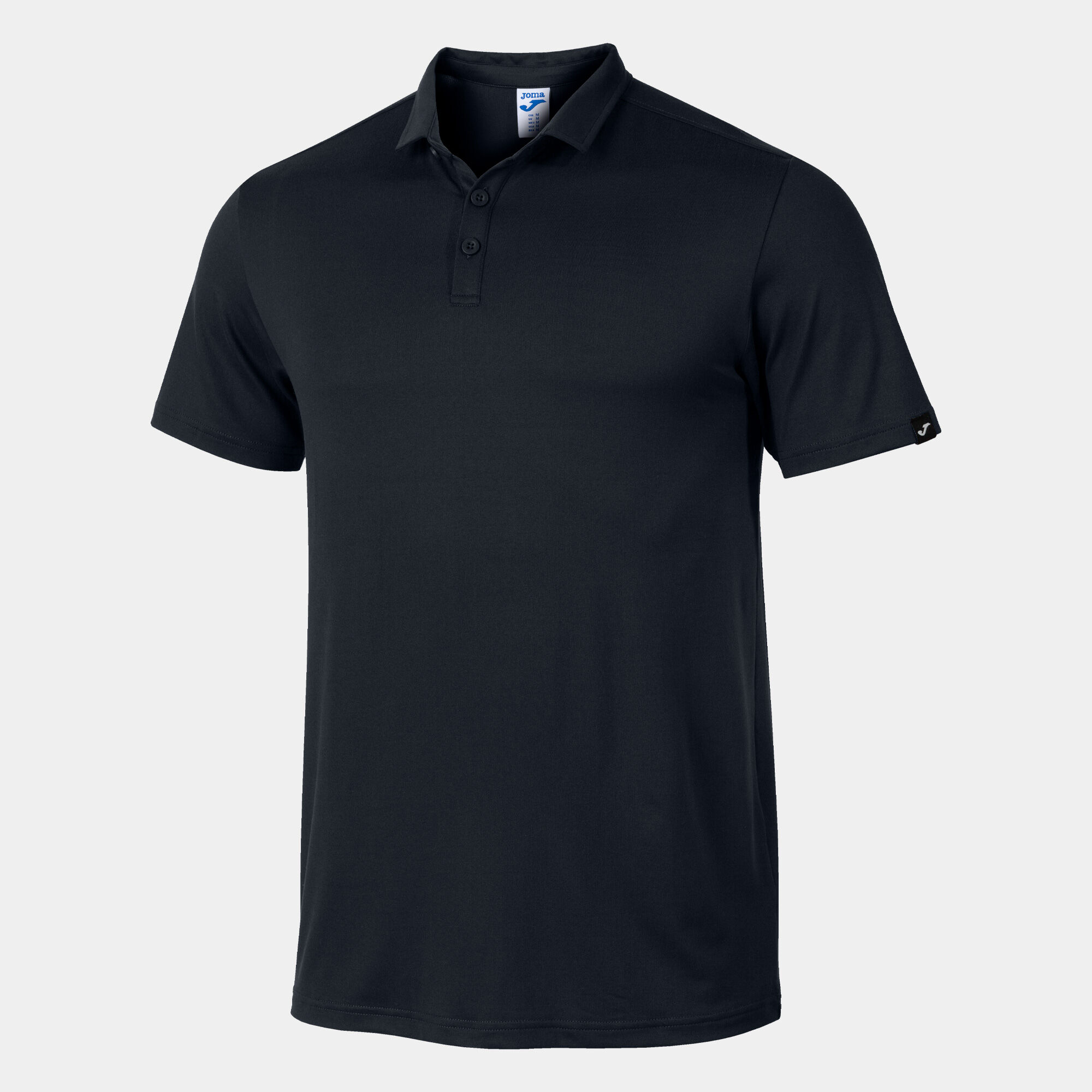 Polo shirt short-sleeve man Sydney black