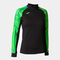 Sweatshirt woman Elite IX black fluorescent green