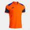 Camiseta manga corta hombre Danubio IV naranja negro