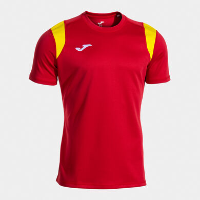 Camiseta manga corta hombre Stimulus rojo amarillo