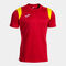 Camiseta manga corta hombre Stimulus rojo amarillo