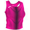 Top femme Olimpia rose fluo noir