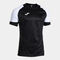 Camiseta manga corta hombre Performance Handball negro blanco