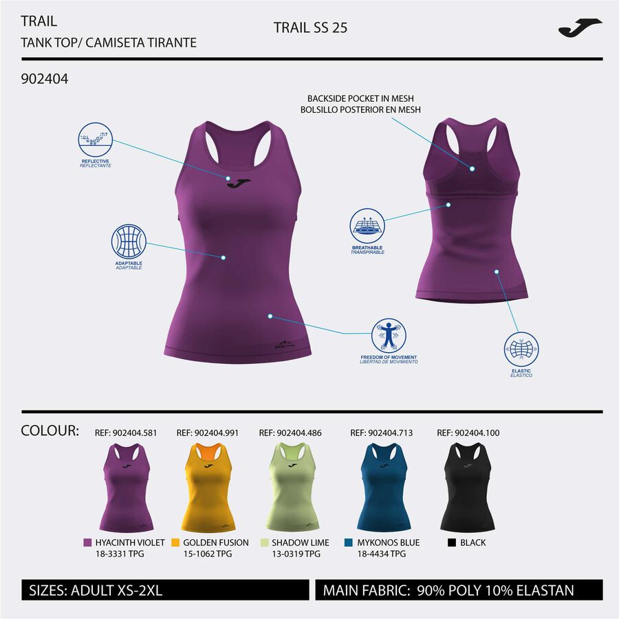 CAMISETA TIRANTES R-NATURE