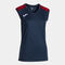 Camiseta sin mangas mujer Championship VIII dark navy rojo