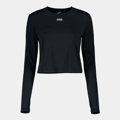 Camiseta manga larga mujer Daphne negro
