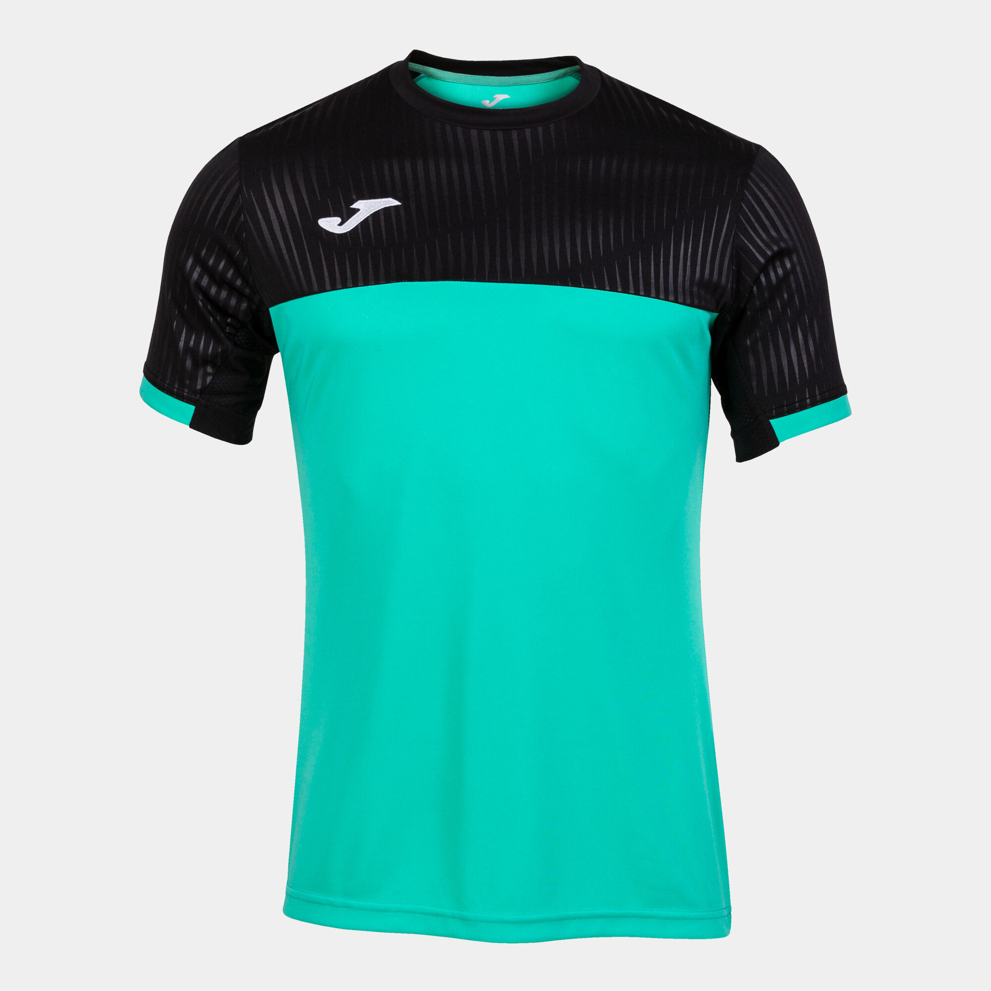 Shirt short sleeve man Montreal green black JOMA