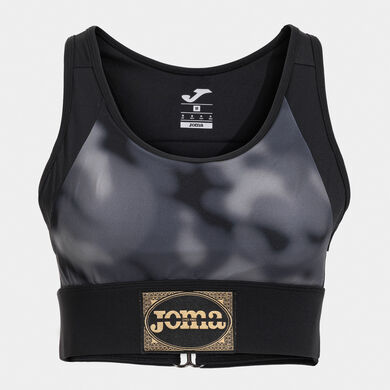 Soutien desportivo mulher combat preto