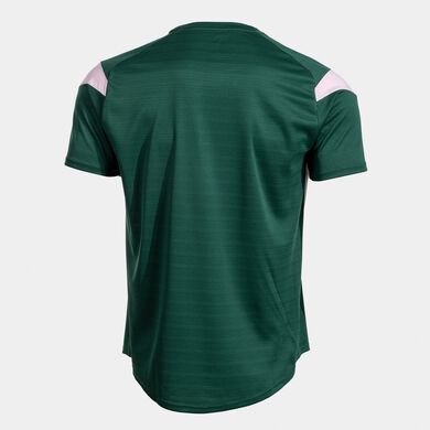 Shirt short sleeve man Montreal green pink