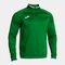 Sweatshirt man Combi Premium green white