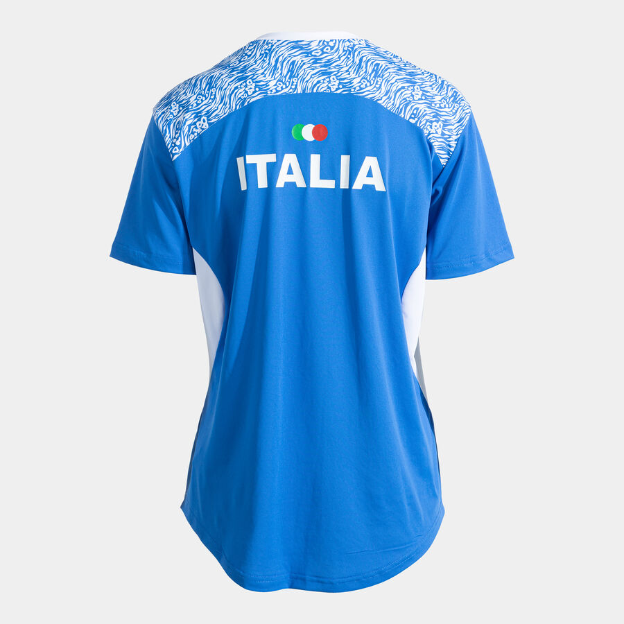 CAMISETA MANGA CORTA MUJER COMP. OFI. FED. ITALIA TENIS Y PADEL