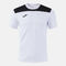 Shirt short sleeve man Phoenix III white black