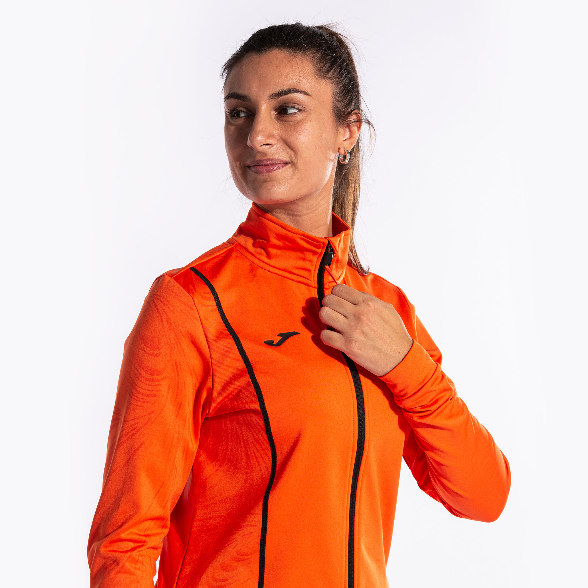 Orange running jacket hotsell women's