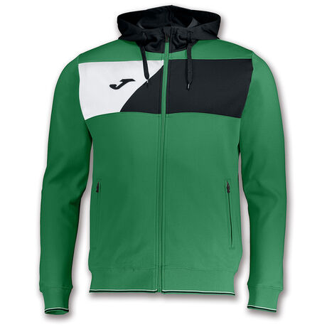 HOODED JACKET MAN CREW II GREEN | JOMA®