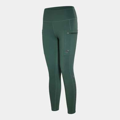 Long tights woman Explorer green