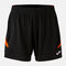 Short femme Tokio noir orange