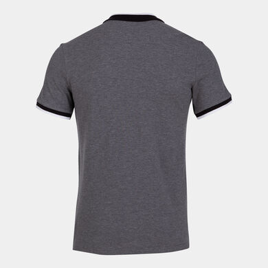 Polo manches courtes homme Confort II gris melange