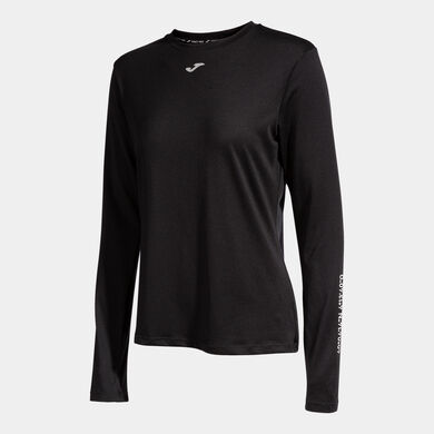 Maglia a manica lunga donna R-Nature nero