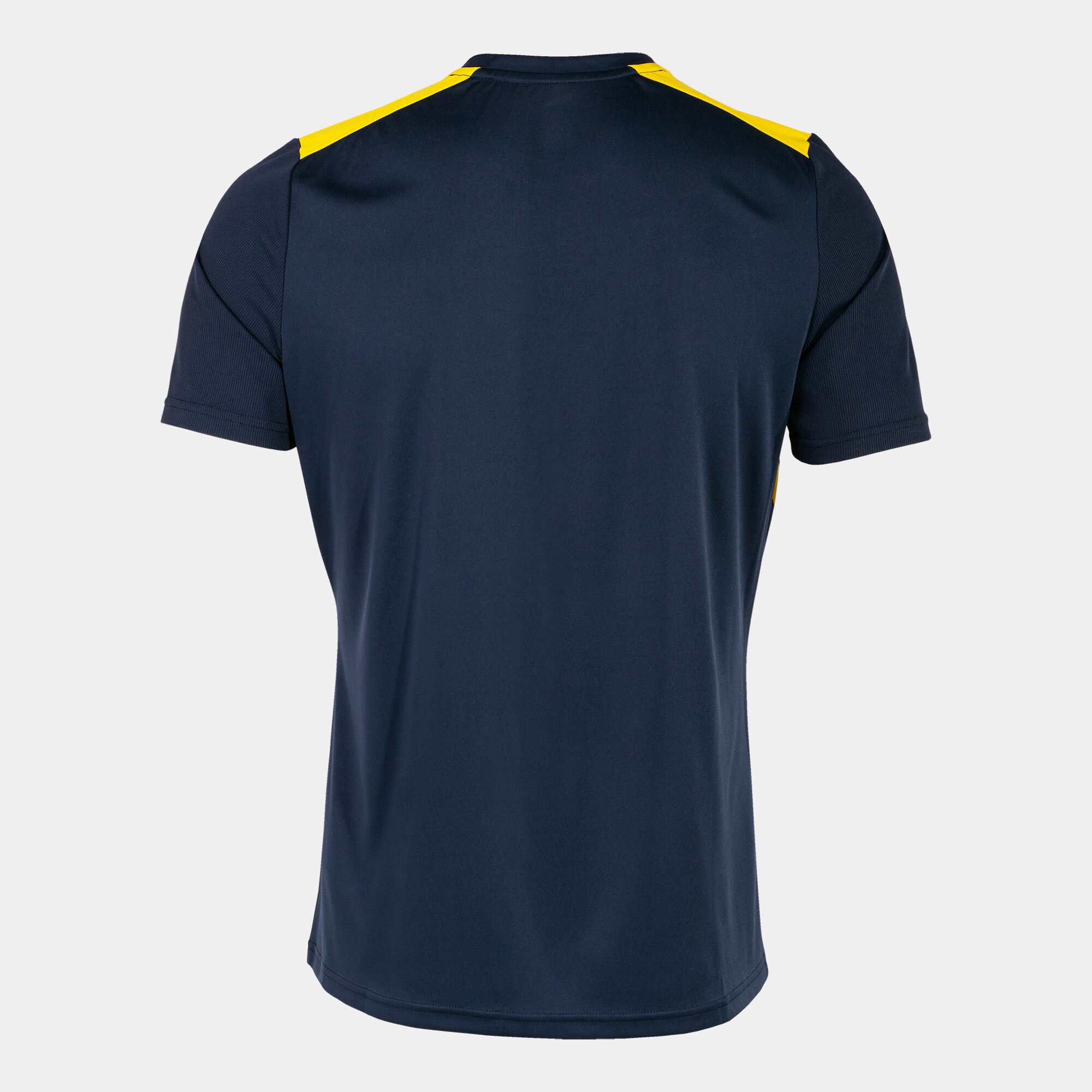 T-shirt manga curta homem Championship VII azul marinho amarelo