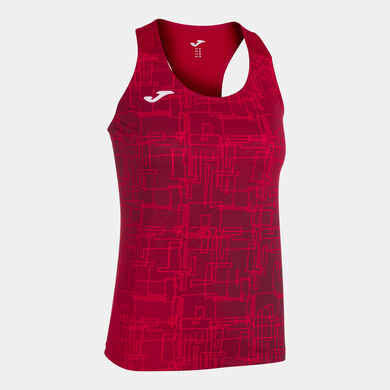 T-shirt de al&ccedil;a mulher Elite VIII vermelho