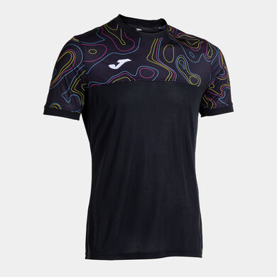 Camiseta manga corta hombre Torneo negro