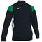 Sudadera hombre Crew III negro verde blanco