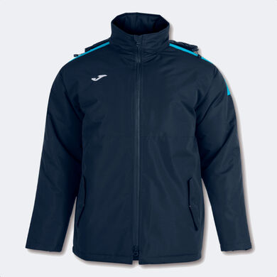 Anorak hombre Trivor marino turquesa flúor
