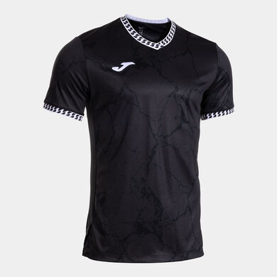 Shirt short sleeve man Gold VII black white