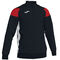 Sudadera hombre Crew III negro rojo blanco