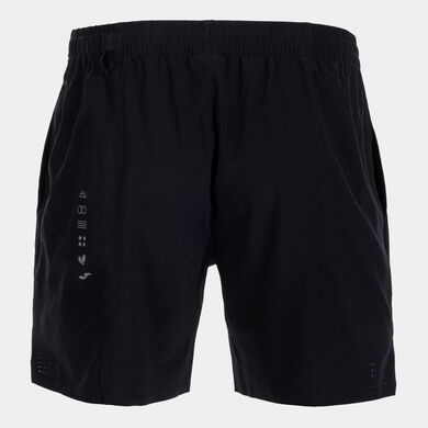 Bermuda cal&ccedil;&atilde;o homem Indoor preto