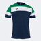 Camiseta manga corta hombre Crew IV marino verde