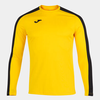 Camiseta manga larga hombre Academy III amarillo negro