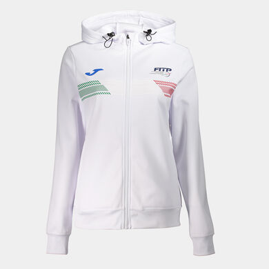 Jacke mit kapuze Italienischer Verband Für Tennis Und Padel frau