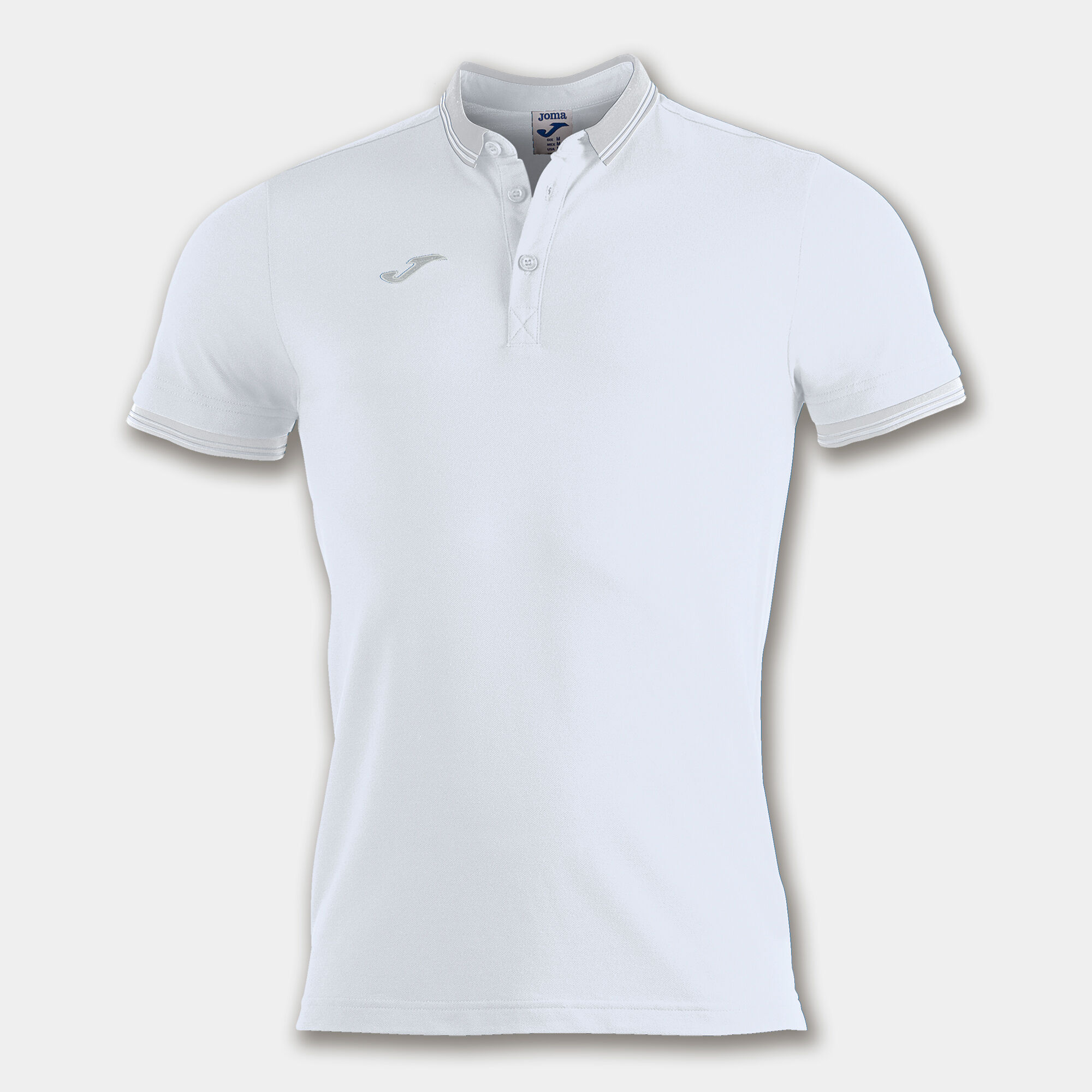 Polo shirt short-sleeve man Bali II white