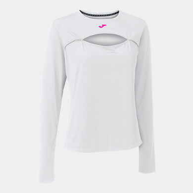 Camiseta manga larga mujer Zero blanco