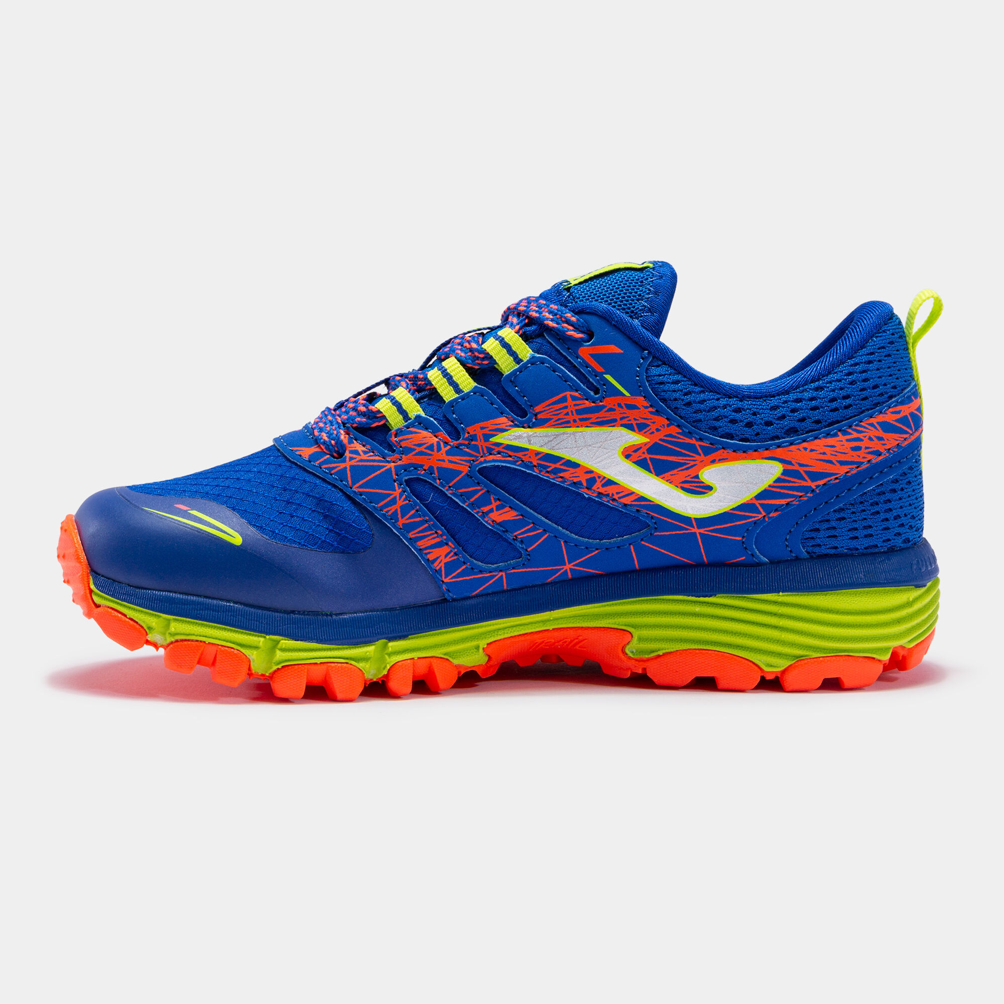 TRAIL-RUNNING SHOES SIMA 22 JUNIOR NAVY BLUE LIME