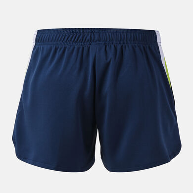 Pantaloncini donna Terra blu scuro lime