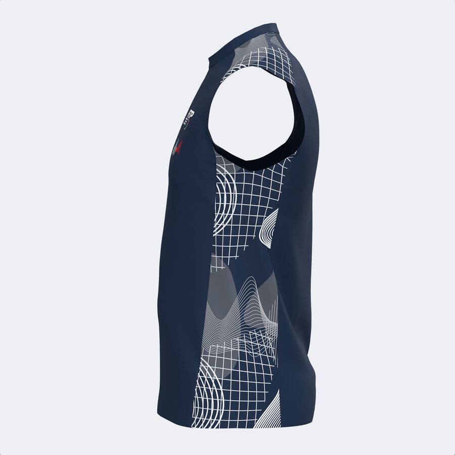CAMISETA SIN MANGAS COMP. OFI. FED. ITALIA TENIS Y PADEL