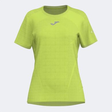 Shirt short sleeve woman R-Trail Nature lime
