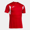 Camiseta manga corta hombre Winner III rojo blanco
