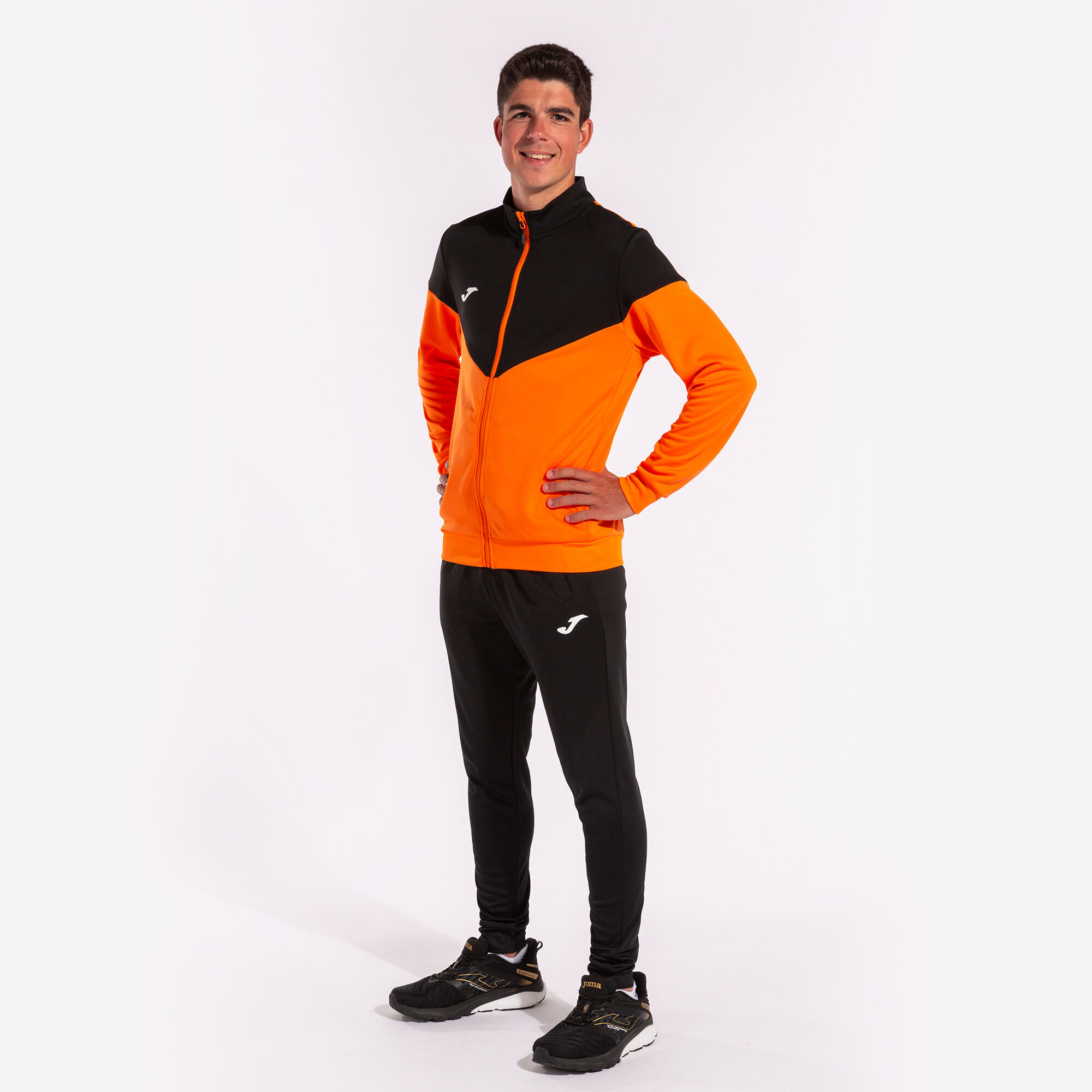 Mens orange hot sale sweatsuit