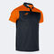 Polo manches courtes homme Hobby II noir orange