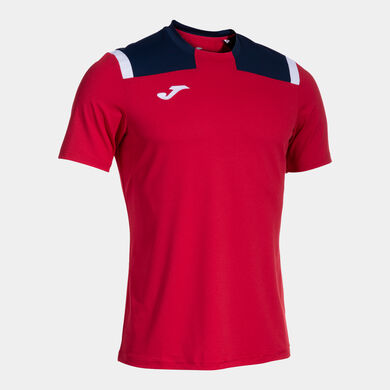 Camiseta manga corta hombre Toledo rojo marino