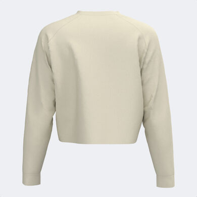 Sweatshirt woman Mimetic beige