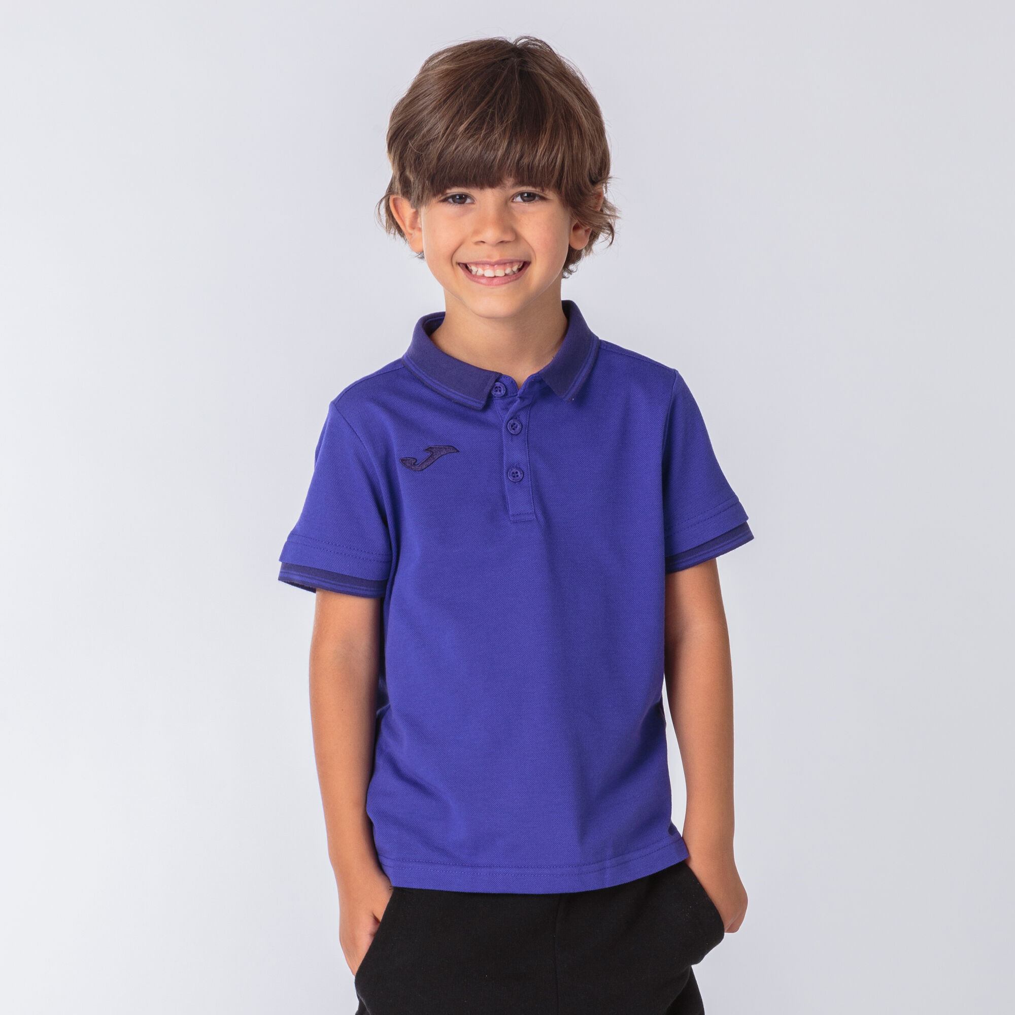 Polo manga corta hombre Bali II morado