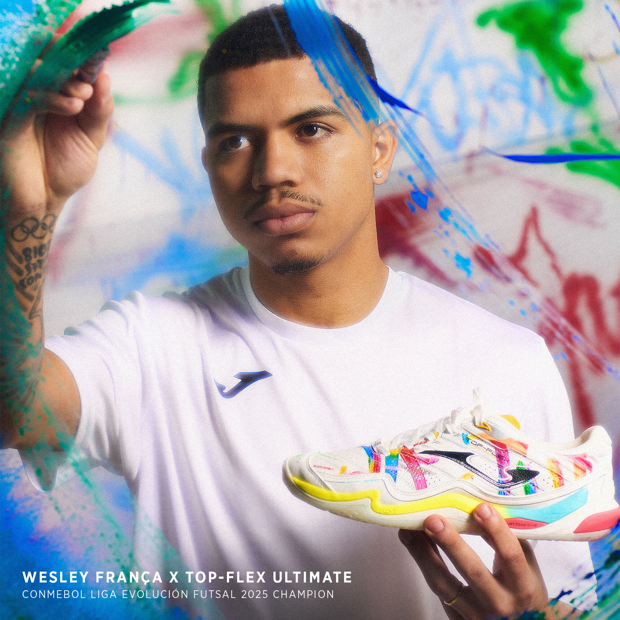 Futsal shoes Top Flex Ultimate 26 Graffiti indoor multi color | JOMA®