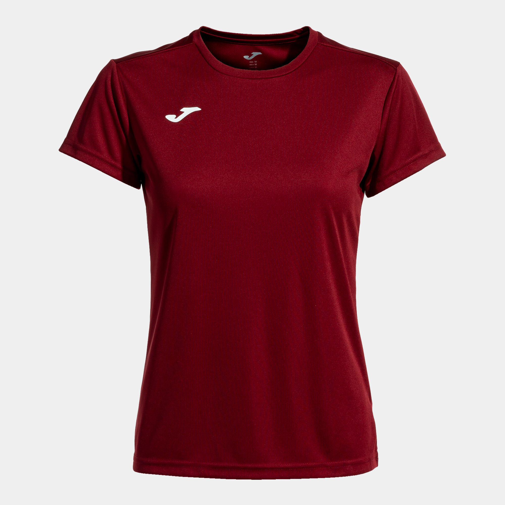 Camiseta manga corta mujer Combi burdeos