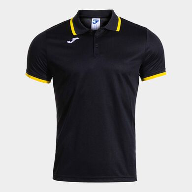 Polo manga corta hombre Combi Premium negro amarillo