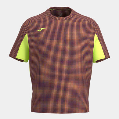 Shirt short sleeve man R-City Fall brown
