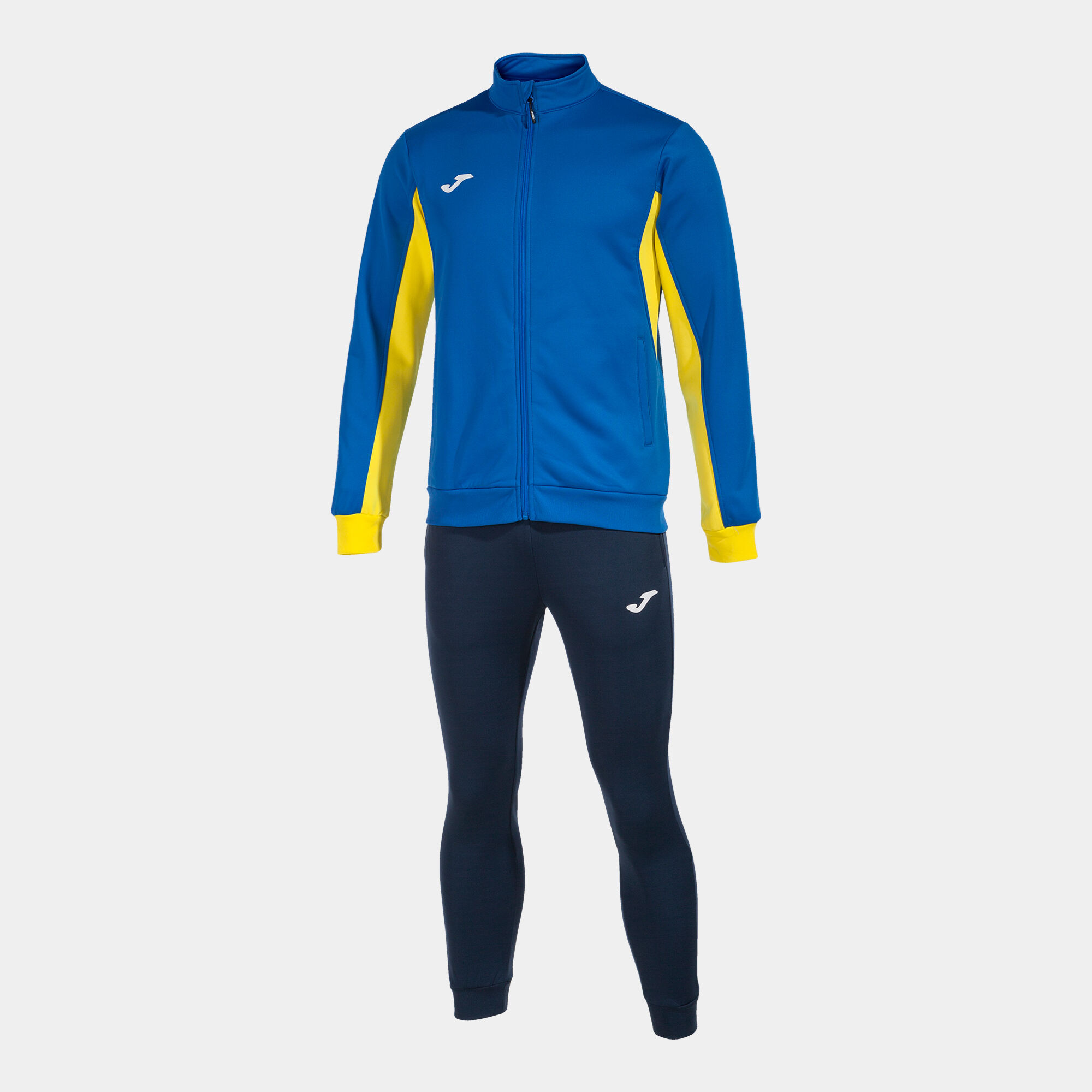 Tracksuit man Derby royal blue yellow